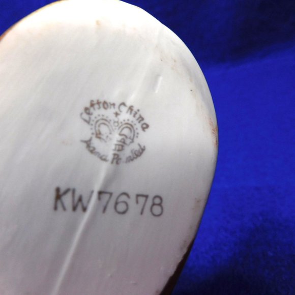 Vintage Lefton China Baby In A Shoe Boot Bisque Piano Baby Figurine Porcelain - Picture 9 of 9